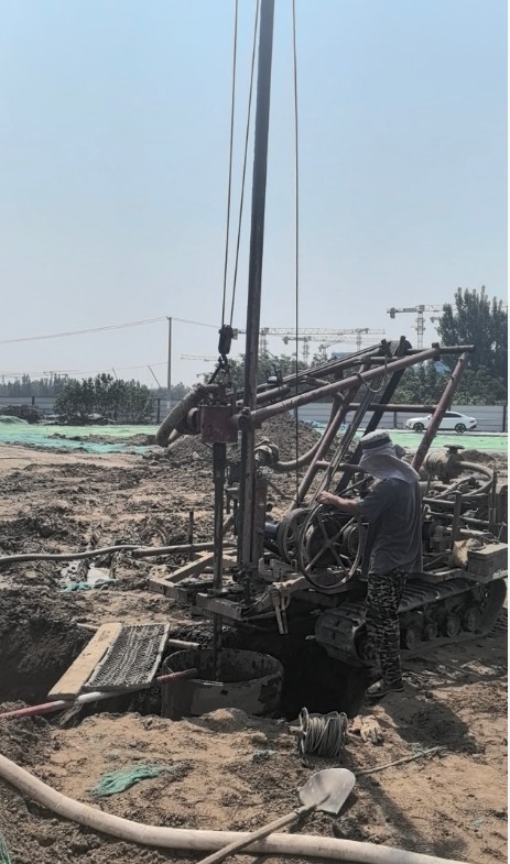 石家庄晋州工地打井